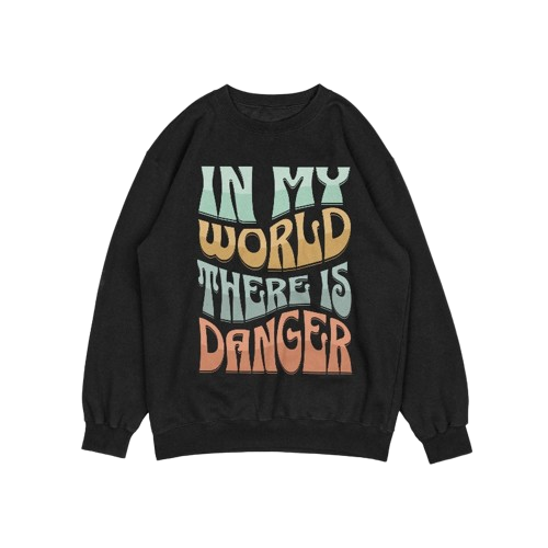 ''IN MY WORLD'' SWEATER